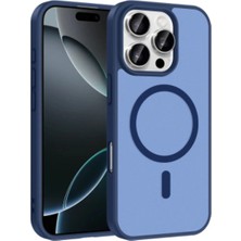 Halkhouse Iphone 16 Pro Max Kılıf Kamera Korumalı Magsafe Şarj Özellikli Mat Yüzey Silikon Babet Kapak