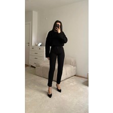 Bellavita Botuique Siyah Yüksek Bel Skinny Jean Pantolon