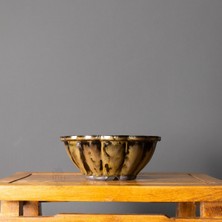 Seika Yuvarlak Bonsai Saksısı No.7-S - Yosun (19 Cm)