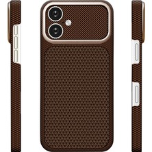 HTstore iPhone Uyumlu 16 Kılıf M-Safe Şarj Özellikli Zore Paris Nexel Sert Pc Kapak-Gold
