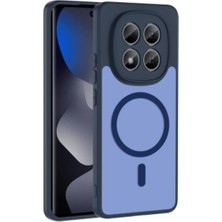 Halkhouse Redmi Note 15 Pro 4g Kılıf Kamera Korumalı Magsafe Şarj Destekli Mat Silikon Babet Kapak