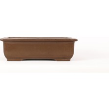 Seika Köşeli Bonsai Saksısı Japon No.1-Sırsız (32 Cm)