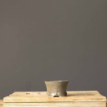 Seika Yuvarlak Bonsai Saksısı NO.205-SIRLI (10 Cm)