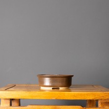 Seika Oval Bonsai Saksısı No.1-2xs - Kum (14 Cm)