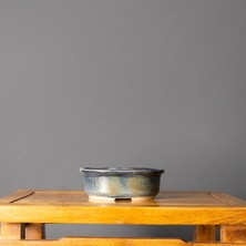 Seika Oval Bonsai Saksısı No.1-2xs - Okyanus (14 Cm)