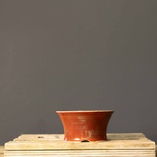 Seika Yuvarlak Bonsai Saksısı NO.136-SIRLI (16.5 Cm)