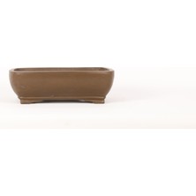 Seika Köşeli Bonsai Saksısı Japon No.6-Sırsız (26 Cm)