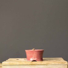 Seika Yuvarlak Bonsai Saksısı NO.112-SIRLI (12.5 Cm)