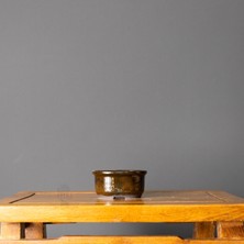 Seika Oval Bonsai Saksısı No.1-3xs - Akik (9.5 Cm)