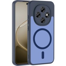 Halkhouse Oppo A6 Pro Kılıf Kamera Korumalı Magsafe Şarj Destekli Mat Silikon Babet Kapak