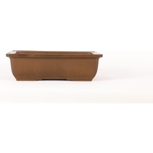 Seika Köşeli Bonsai Saksısı Japon No.3-Sırsız (26 Cm)