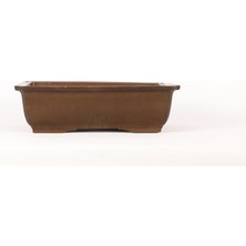 Seika Köşeli Bonsai Saksısı Japon No.3-Sırsız (31 Cm)