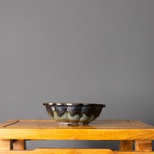 Seika Oval Bonsai Saksısı No.6-Xs - Gölge (14 Cm)