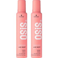 EstoreBox Schwarzkopf Osis+ Air Whip 200 Ml, 2'li Paket