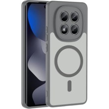 Halkhouse Redmi Note 15 Pro 5g Kılıf Kamera Korumalı Magsafe Şarj Destekli Mat Silikon Babet Kapak