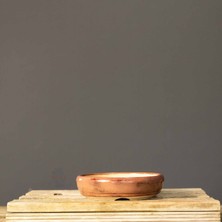 Seika Yuvarlak Bonsai Saksısı NO.211-SIRLI (17.5 Cm)
