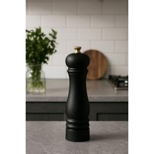 Mabelme Store Baharat Öğütücü ve Manuel El Değirmeni, 47 Cm, Siyah