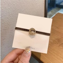 EstoreBox Mor Salkım Ithal Kore Ürünü El Yaoımı Saç Tokası (30 Renk Seçenekli) GS105B
