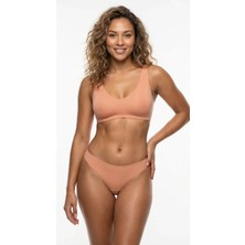 Lunaintim Nude Pamuk Karışımlı Tanga - Esnek ve Dayanıklı Brazilian Mode