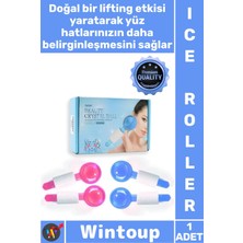 Wintoup #masajaleti Estetik Ice Roller Buz Silindiri Terapi Etkili Yüz Derma Masaj Cilt Soğutma Bakım Aleti
