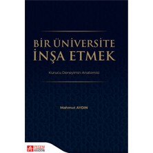 Pegem Akademi Yayıncılık Bir Üniversite İnşa Etmek
