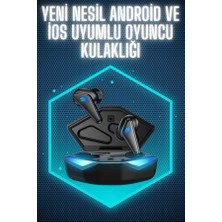 Motto Ticaret Wireless Gaming Kulaklık Mikrofonlu Bluetooth Oyuncu Kulaklığı