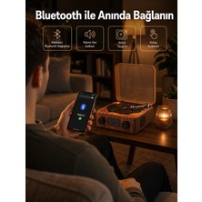 Tech Butiq Saatli Gece Işıklı Hoparlör – Modern ve Vintage Tasarım Yeni Nesil