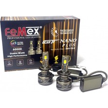 Femex Opel Crossland x LED Kısa Far Ampulleri Gt Nano Plus H7