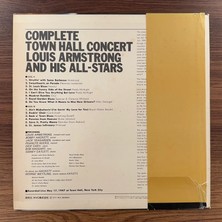 Only Japan Vinyl Louis Armstrong & His All-Stars – Complete Town Hall Concert