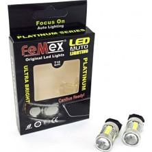 Sm Motors FEMEX PW24W Duy Beyaz Led Ampul 30smd 4014 Chipset
