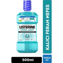 Listerine Lısterıne Cool Mınt Yoğun Tat Alkolsüz Ağız Bakım Suyu 500 ml