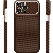 HTstore iPhone Uyumlu 15 Pro Max Kılıf M-Safe Şarj Özellikli Zore Paris Nexel Sert Pc Kapak-Gold