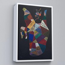 Uslucan Alışveriş Ahşap Çerçeveli Wassily Kandinsky - Idam Edilen Ohne Titel TABLO-7497