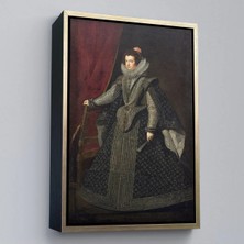 Uslucan Alışveriş Ahşap Çerçeveli Bourbonlu Isabella Kral Philip Iv'ün Ilk Kraliçesi TABLO-7334