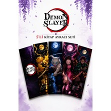 Demon Slayer 5'li Kitap Ayracı Seti