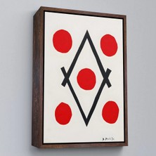 Uslucan Alışveriş Ahşap Çerçeveli Henri Matisse - Elmas Tablosu - LOSANGE-7322
