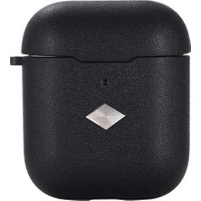 HTstore Airpods Uyumlu Zore Airbag 19 Kılıf-Siyah
