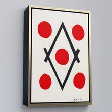 Uslucan Alışveriş Ahşap Çerçeveli Henri Matisse - Elmas Tablosu - LOSANGE-7322