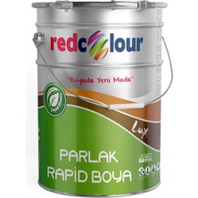 Redcolour Endüstriyel Parlak Rapid Boya Lux Hızlı Kuruyan Metal Boyası Selülozik