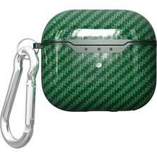 HTstore Airpods Uyumlu 3. Nesil Kılıf Zore Airbag 05 Silikon-Yeşil