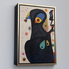 Uslucan Alışveriş Ahşap Çerçeveli Citon Joan Miro - Vladimir TABLO-7484