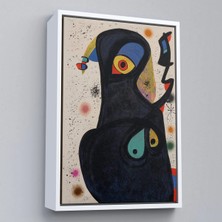 Uslucan Alışveriş Ahşap Çerçeveli Citon Joan Miro - Vladimir TABLO-7484