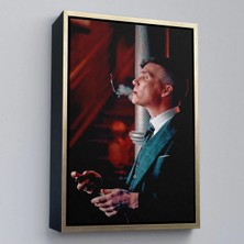 Uslucan Alışveriş Ahşap Çerçeveli Thomas Shelby - Tommy Shelby TABLO-7843