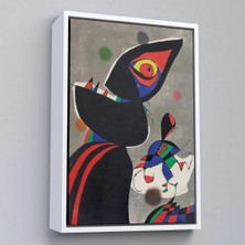 Uslucan Alışveriş Ahşap Çerçeveli Joan Miro - Gaudi TABLO-7307