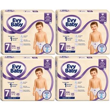 Evy Baby Bebek Bezi 7 Numara Xxl 19+ kg 184 Adet