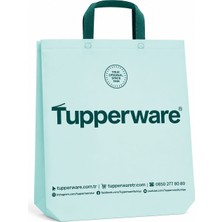 Tupperware 10 Lu Mavi Jüt Alışveriş Çantası 40X39 cm Hediye Çantası Orijinal