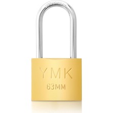 Ymk Asma Kilit Sarı Uzun 63 mm YMK-1263BL
