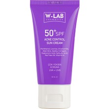 EstoreBox W-Lab Kozmetik Akne Güneş Kremi 50 ml