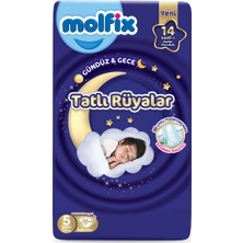 Molfix Tatlı Rüyalar Bebek Bezi Junior 58 Adet