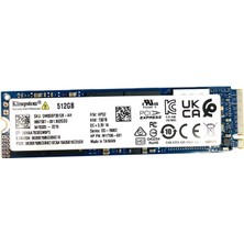 Kingston 512GB SSD M.2 Nvme Pcı Express OM8SBP3512K-AH SSD Refrubıshed